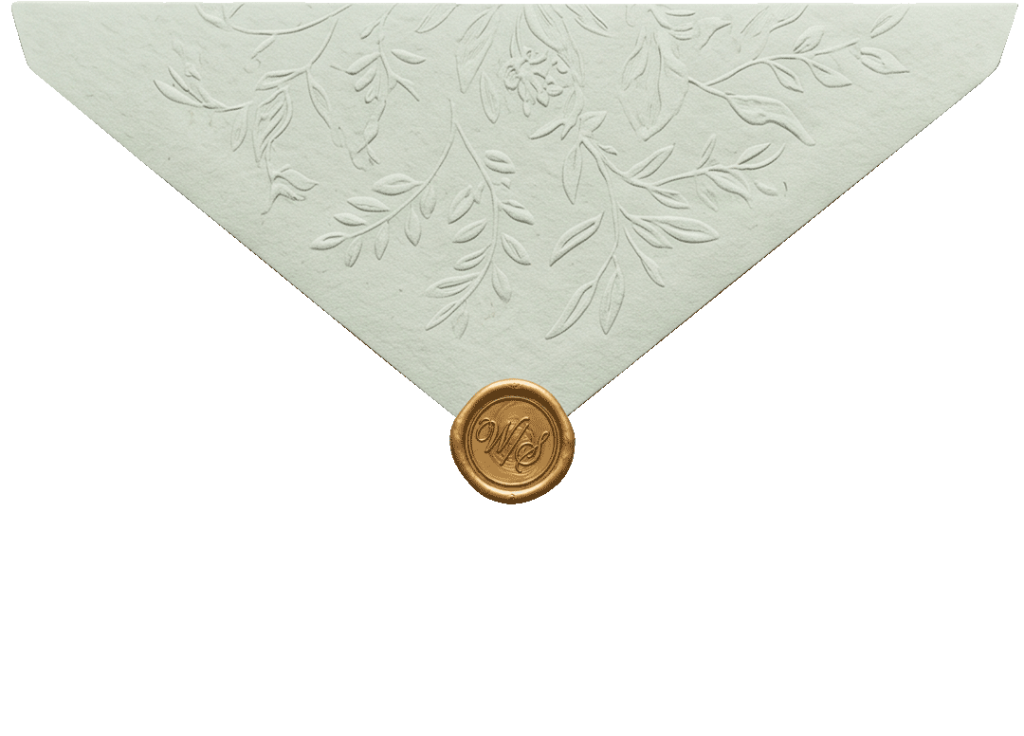 Sage Envelope Top with Seal